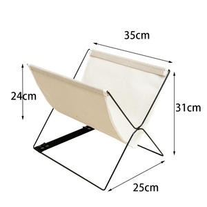 Portariviste <span class=keywords><strong>in</strong></span> stile pavimento <span class=keywords><strong>in</strong></span> piedi con struttura <span class=keywords><strong>in</strong></span> metallo Design classico dorato moderno fatto a mano porta riviste - Product Image 1