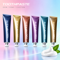 Dentifrice Personnalisé 3D Micro-foaming Rafraîchissant et Blanchissant Saveur Menthe Nettoyage et Éclat Haleine Fraîche Longue Durée Soin Buccal Usine
