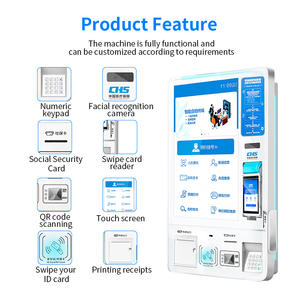 Kiosque Windows kiosque d'enregistrement d'hôtel kiosque médical écran tactile de soins de santé interagir écran tactile 21.5 - Product Image 6