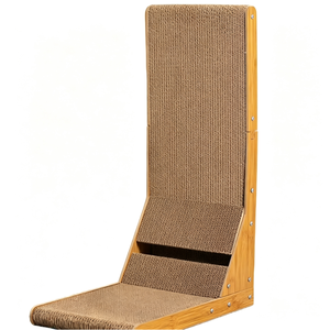 Grattoir incliné personnalisé OEM en carton ondulé vertical pour aiguiser les griffes – Vente en gros - Product Image 4