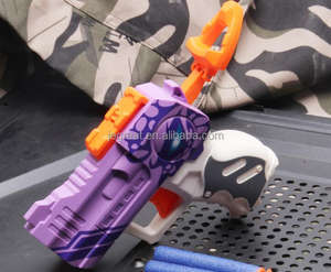 Kit de chaleco táctico rosa para niñas con dardos <span class=keywords><strong>Blaster</strong></span> Purple Dardos Recargar revista Bandana Muñequera Gafas protectoras - Product Image 5