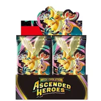Pour M Mega Evolution Fire Dragon Hell Flame Brave Pack Supplémentaire Japonais PTCG Carte PKM Rare à Collectionner