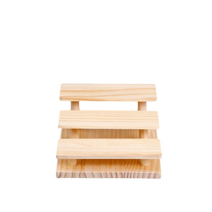 Wooden Eyewear Display Rack 3 Tier <b>Desktop</b> Storage <b>Shelf</b> For Glasses Living Room Organizer Durable Tree Material - Product Image 5
