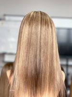 Perruques en cheveux humains SHY Medical, dentelle HD, nœuds simples, mélange naturel, lisses comme de la soie, pour femmes, fabricant