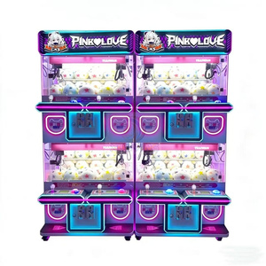 Macchina Acchiappapeluche Arcade Mini in Metallo con Accettatore <span class=keywords><strong>di</strong></span> Banconote e Opzione Lettore <span class=keywords><strong>di</strong></span> <span class=keywords><strong>Carte</strong></span> - Product Image 1