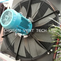 PAG 16 pales de ventilateur en nylon et turbine de ventilateur à flux axial pour l'ingénierie de refroidissement des moteurs de moissonneuse