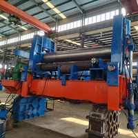Machine à cintrer les tôles à trois rouleaux W11S, rouleau supérieur universel pour la fabrication de coques cylindriques en acier inoxydable et en acier au carbone