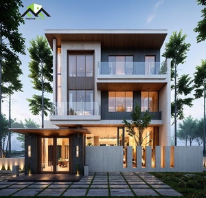 Casas prefabricadas modernas de Instalación rápida para construcción de dormitorios para Hotel Villa Garden House o aplicación de espacio irregular - Product Image 2