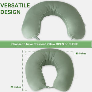 Nouveau 2024 <span class=keywords><strong>Coussin</strong></span> <span class=keywords><strong>de</strong></span> <span class=keywords><strong>Grossesse</strong></span>, Housse Amovible, Coussins <span class=keywords><strong>de</strong></span> Soutien, Oreiller <span class=keywords><strong>de</strong></span> <span class=keywords><strong>Grossesse</strong></span> Corps Entier pour Dormir - Product Image 3