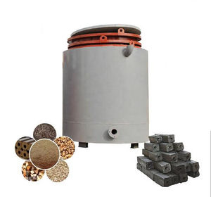 Venta caliente <span class=keywords><strong>Precio</strong></span> bajo Equipo de producción de carbón Palo de <span class=keywords><strong>madera</strong></span> Horno de carbonización de coco de mimbre de nuez - Product Image 5