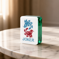 Juego de Mahjong Americano de Lujo: Recuerdo Corporativo con Logotipo Personalizado y Regalo Social Privado Premium para Eventos de Alto Nivel