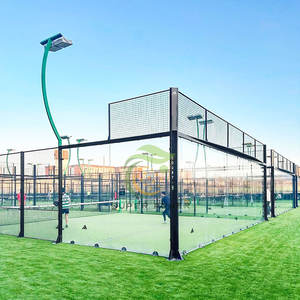 Venta Directa <span class=keywords><strong>de</strong></span> Fábrica: Pista <span class=keywords><strong>de</strong></span> Pádel Panorámica <span class=keywords><strong>de</strong></span> 20 x 10 Metros, Equipamiento Deportivo para Pádel, Precio <span class=keywords><strong>de</strong></span> Cancha <span class=keywords><strong>de</strong></span> Pádel - Product Image 4