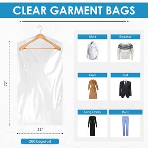 Factory Direct Customized Clear LDPE Poly Tubing Roll Heat Seal Food Grade Packaging <b>Bags</b> Gusset Industrial Use Security - Product Image 2