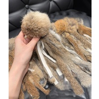 Produit phare : Tête de remplacement personnalisée pour baguette de chat, en vraie fourrure de lapin, forme pieuvre et boule de plumes