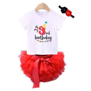 Neonate 1st Birthday Outfit pagliaccetto Tutu gonna corno unicorno <span class=keywords><strong>abbigliamento</strong></span> per Smash Cake servizio fotografico DGHB-008 - Product Image 5