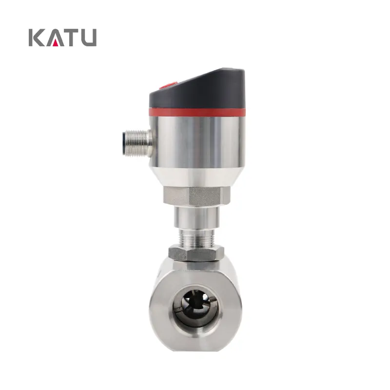 KATU-Marke Werkslieferung bunter Digitalbildschirm hochwertiger FM120 Turbinen-Durchflussmesser für Wasser Öl