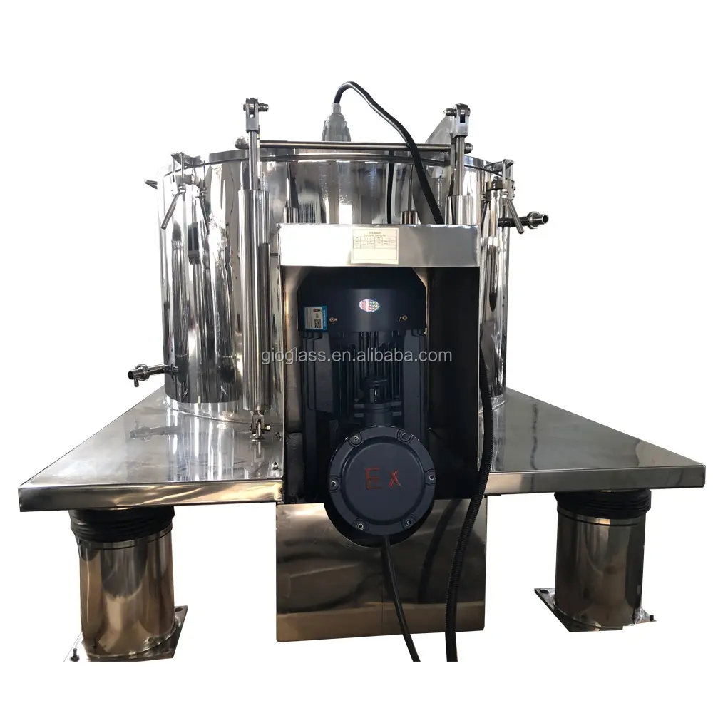 Automatic centrifugal extractor decanter centrifuge for hemp extraction hemp oil extract machine