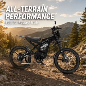 GT2000 Vélo de montagne à cadre en acier avec moteur arrière sans balais de 250 W, batterie lithium-ion 48 V 30 Ah, frein à disque hydraulique, roues de 24 pouces - Product Image 3