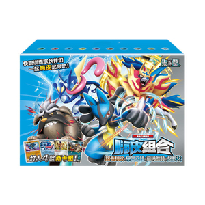 Chino Simplificado  Zhu & Zi Pikachu Deck Temático Vol.1-4 Happy Combo PTCG Cartas de Juego Anime Caja Booster - Product Image 4