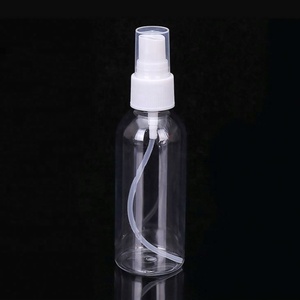 2026 Quality Transparent White Cap Pump Sprayer 50ml Accept Custom logo PET <b>Plastic</b> <b>Bottle</b> - Product Image 2