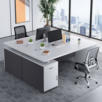Usine mélamine stockage Table de bureau meubles étude maison personnel unique exécutif ordinateur Table de bureau tiroir de rangement bureau