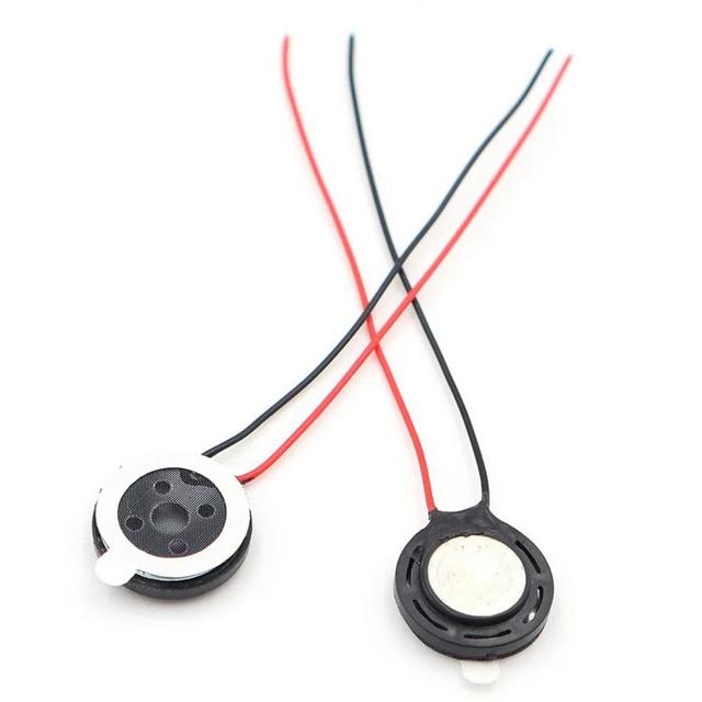 5pcs 8Ohm 1W Speaker Horn 13mm 3.5mm Small Loudspeakers for Toys BT Headphones Mini Loud speakers