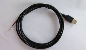 Cable Conector USB-A Macho a JST-SH de 2 Pines con Paso de 1.0mm, 2.0mm, 1.25mm, SHR, MX, XH, SH, VH, PH, Ensamblaje Personalizado - Product Image 4