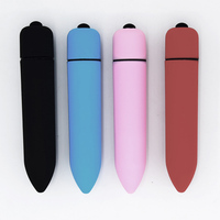 7 Farben 10 Geschwindigkeiten Mini Bullet Vibrator für Frauen Wasserdichter Klitoris-Stimulator Dildo Vibrator Sexspielzeug für Frauen Sexprodukte