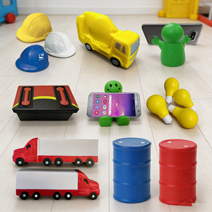 Vente chaude Jouet anti-stress en mousse PU de haute qualité Logo personnalisé Jouet promotionnel pour le sport, la remise en forme et les jeux - Product Image 1