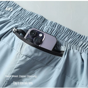 Pantalones Cortos Deportivos de Malla <span class=keywords><strong>2</strong></span> en 1 con Logotipo Personalizado de Alta Calidad al por Mayor, Pantalones Cortos de Gimnasio para Hombre, para Entrenamiento, Gimnasio, Fitness y Deportes - Product Image 3