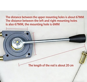Cavo di Controllo 2-in-1 per Sterzo e Acceleratore, Doppio Cavo Manuale per Kart e <span class=keywords><strong>Timone</strong></span> Barca - Product Image 5