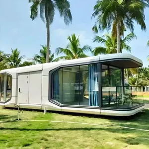 Diseño Personalizado de Cabaña Moderna/Móvil/Pequeña/Modular, Prefabricada, Contenedor Prefabricado, Villa Prefabricada, Prefabricada de Lujo - Product Image 2