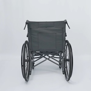Silla de Ruedas Manual Plegable de Acero al Carbono de Alta Calidad con Diseño de Inodoro para Personas Mayores - Product Image 5
