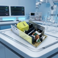 Fuente de Alimentación Médica Delta MDS-065APS15BA de 65W - 89.2% de Eficiencia, Marco Abierto |   Fuente de Alimentación Conmutada de 15V AC-DC para Equipos Médicos