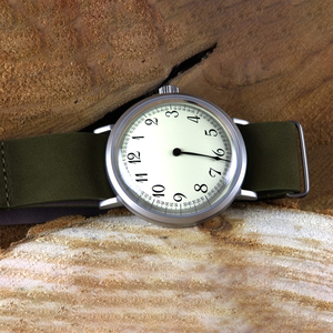 Montre mécanique à remontage manuel Red Star 40mm en acrylique, série sous-marine <span class=keywords><strong>russe</strong></span> antique 1963, aiguilles simples, pour pilotes - Product Image 5