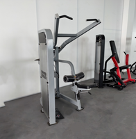Peralatan Kebugaran Dalam Ruangan Profesional Komersial dengan Beban Pin, Mesin Lat Pull Down untuk Latihan Dada dan Punggung