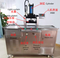 Machine à compactage de maquillage cosmétique pour fard à paupières, presse à poudre mécanique semi-automatique, facile à utiliser