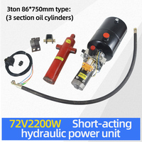 72v2200w Kit de camion à benne basculante pour véhicule électrique modifié
