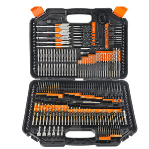 246 teile/satz Carpenter Tool Sets Kombination bohrer Set HSS Titan Twist Drill Bits Holz bearbeitungs set