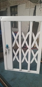 Chất Lượng Cao Thép Kéo Cổng Chống Trộm Lưới Tản Nhiệt Cửa Trượt Chống Trộm Bằng Chứng Có Thể Thu Vào Cửa Sổ Đóng Mở An Ninh Lưới - Product Image 5