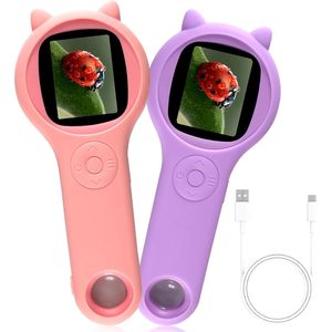 Crspexil Kính Hiển Vi Kỹ Thuật Số Với Ips Mắt-Bảo Vệ 2 "Màn Hình 2 MP 400X Độ Phóng Đại LED Nguồn Ánh Sáng Và 4 Zoom Cấp Độ - Product Image 1