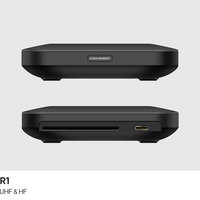 Untuk Pembaca/Penulis RFID UHF/HF Desktop R1 dengan Dukungan PSAM Pembaca NFC 13.56MHz Antarmuka USB Tipe-C Daya 5W-Tersedia di Stok