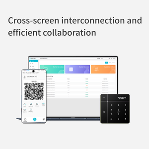Feocey fcs525 không thấm nước <span class=keywords><strong>NFC</strong></span> RFID Scanner Touch Panel Wi-Fi cho Bluetooth IC Đầu đọc thẻ với mật khẩu kiểm soát truy cập ABS - Product Image 6