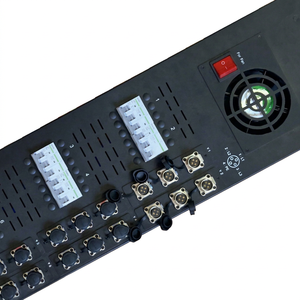 PDU intelligent triphasé 350A avec 36 prises LP-20 refroidies par liquide, 12 disjoncteurs NOARK UL, unité de distribution d'alimentation pour centre de données minier - Product Image 1