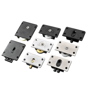 Cũ Tủ Quần Áo Ròng Rọc 338 Cửa Trượt Bánh Xe Thép Không Gỉ Cửa Trượt Con Lăn Trượt Theo Dõi Bánh Xe Phụ Kiện Nội Thất - Product Image 1