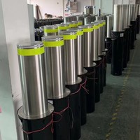 Borne hydraulique télécommandée automatique de haute sécurité barrière de trafic de bloc de montée étanche pour les écoles et les parcs