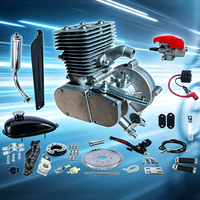 Kit mesin motor bensin Petrol ZEDA100 model 80cc/100cc 2 tak YD100, paket DIY