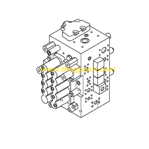 Ec240 Ec210 Hydraulic Distribution 1105014 <strong>Ux28</strong>-86 <strong>Main</strong> <strong>Control</strong> <strong>Valve</strong> - Product Image 1