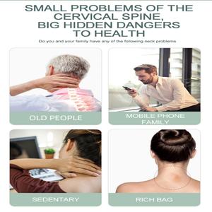 Masajeador de cuello y hombros con compresa caliente, almohada de masaje inteligente en forma de U para aliviar el dolor de cuello y hombros y relajación - Product Image 5