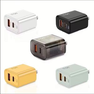45W 2 Port Pd Qc3.0 Fast Quick Charging <b>Usb</b> Power <b>Adapter</b> 45w Dual Usbc Type <b>C</b> Fast Wall Charger Adaptor - Product Image 2